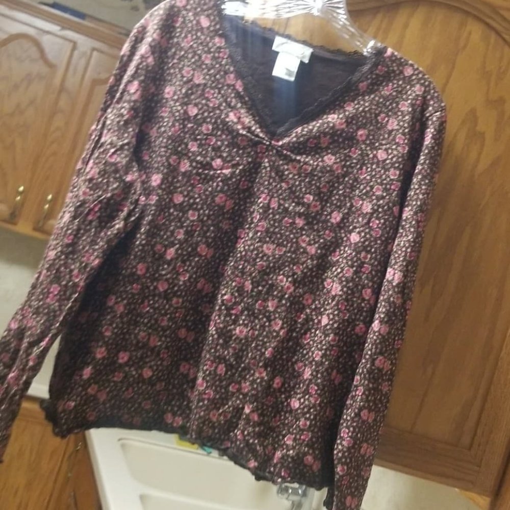 TALBOTS WOMENS BLOUSE SIZE  XL
